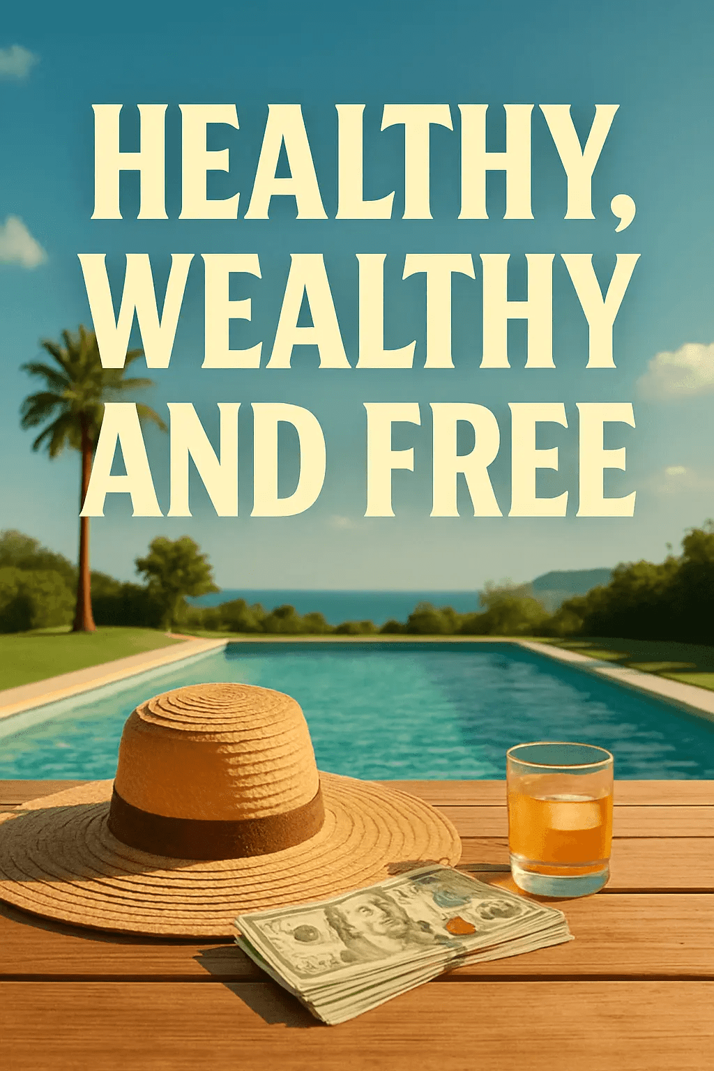 Healthy, Wealthy and Free subliminal audio cover art